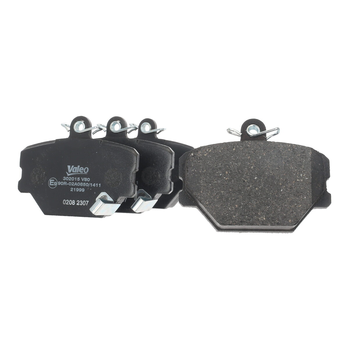 Jeu de 4 plaquettes de frein VALEO ref. 302015